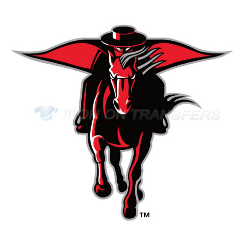 Texas Tech Red Raiders Logo T-shirts Iron On Transfers N6562 - Click Image to Close